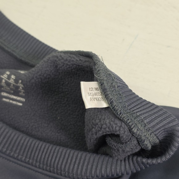 LA Tech Louisiana Bulldogs NCAA Adidas Climawarm Crewneck Sweatshirt Mens Sz 2XL - Picture 5 of 9